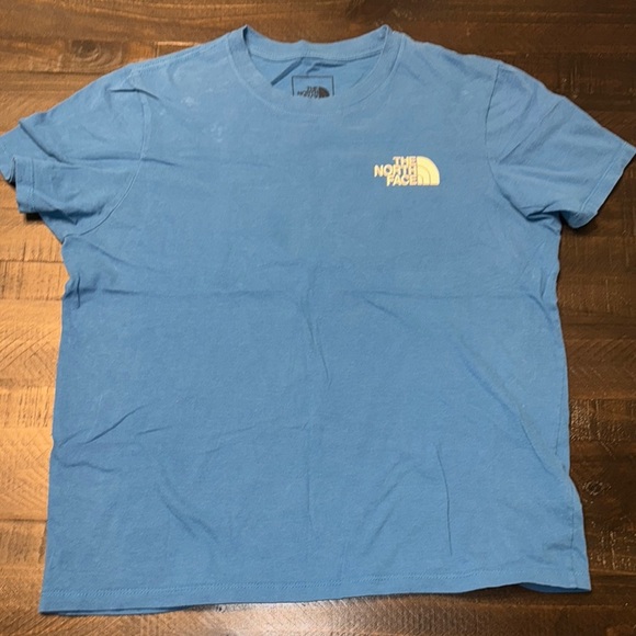 The North Face Blue T-Shirt Short Sleeve Women’s Size Medium - Picture 1 of 5